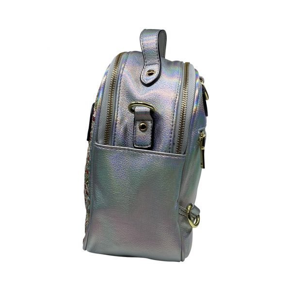 Silver Flower Backpack - Image 2