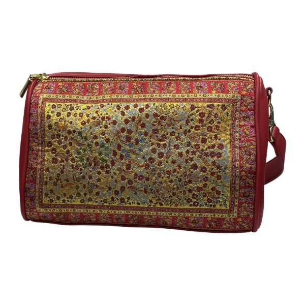 Red Flower Handbag
